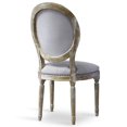 thumbnail image 4 of Baxton Studio Chaise de Salle à Manger Claire en Beige et Marron, 4 of 5