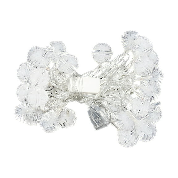 Wdhugt Warm White Christmas Led String Light 10 Lights 1.5 Meters Battery Powered Plastic Material For Holiday Decor And Christmas String Light A