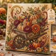 thumbnail image 4 of Autumn Pearl Diamond Painting Kit , Thanksgiving Complete Craft Set for Home Wall Table Decor,Festive Pearl Diamond Painting Kit for Seasonal Party Decoration Gift(Wheelbarrow Pumpkins), 4 of 4