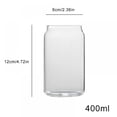 thumbnail image 4 of 2PCS Can-shaped Glass,Frozen Sauce Cup,Juice Beer Cup,Cocktail Glass,Glass Mugs for Water Milk Juice Beer Dessert Glass Cola Mug,Water Cup for Camping, BBQ and Outdoor, 4 of 7