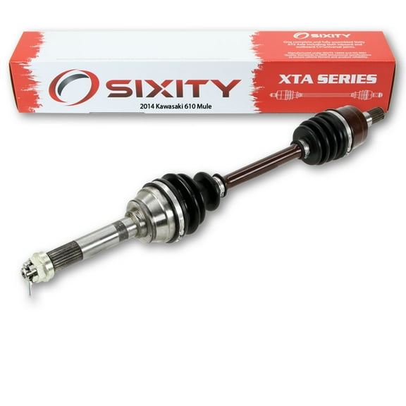 Sixity XTA Front Right Axle compatible with Kawasaki Mule 610 2014 - KAF400FEF XC 4X4