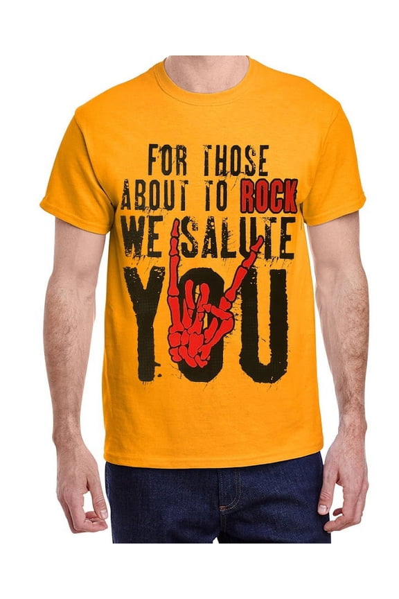 Rock Bands Guitar Heavy Metal Mens T-shirt Short Sleeve