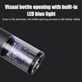 thumbnail image 2 of Electric Wine Opener Set,Automatic Corkscrew, Foil Cutter,Ideal for Home Bar, Kitchen, Parties, Gifts,Battery Operated, 2 of 7