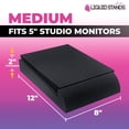 thumbnail image 3 of Almohadillas aislantes para altavoces Liquid Stands Studio Monitor, 5 almohadillas, 3 of 5