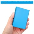thumbnail image 4 of Uxcell Aluminum Wallet Credit Card Holder 6 Slots Men Women RFID Metal Box Hard Protector Case Blue, 4 of 6