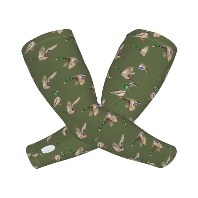 Balery Birds Wild Ducks Mangas Refrescantes para Brazos para Hombre y Mujer – Transpirables y Absorbentes de Humedad para Mujeres, Hombres y Niños