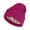 Hot Pink, variant on Womens Satin Lined Knit Beanie Hat Winter Hats for Women Men Silk Lining Soft Slouchy Warm Cuffed Beanie Hat