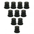thumbnail image 4 of Dickly 2xDurable Rubber Well Nuts Cowls Fastener Metric Universal Replace 10x M6, 4 of 8