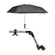 thumbnail image 5 of Sombrilla ajustable para silla con abrazadera universal para silla de playa, carrito de golf, , , Negro Doble Capa, 5 of 9