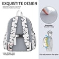 thumbnail image 5 of French Bulldog Backpack for School,Cute School Bag,Schoolbag with Adjustable Shoulder Straps & Padded Back,13.4"x11"x4.7", 5 of 6