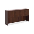 thumbnail image 5 of Lorell Chateau Series Mahogany Laminate Desking 66.1" x 14.8" x 36.5"Hutch, 1.5" Top - Drawer(s)4 Door(s) - Reeded Edge - Material: P2 Particleboard - Finish: Mahogany, Laminate, 5 of 5