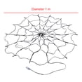 thumbnail image 5 of Luces Gigantes Telaraña Halloween 70 LED Con Araña (impermeable) Púrpura, 5 of 5
