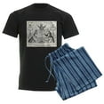 thumbnail image 6 of CafePress - Grand Centennial Wedding Of Uncle Sam And Liberty - Men's Dark Loose Fit Cotton Pajama Set, 6 of 7