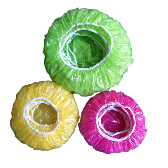 Meoldis 60 Pcs Reusable Silicone Bowl Covers, Stretchable Food Covers for Bowls & Plates, BPA-Free Plastic Wrap Alternative for Microwave & Bread Proofing