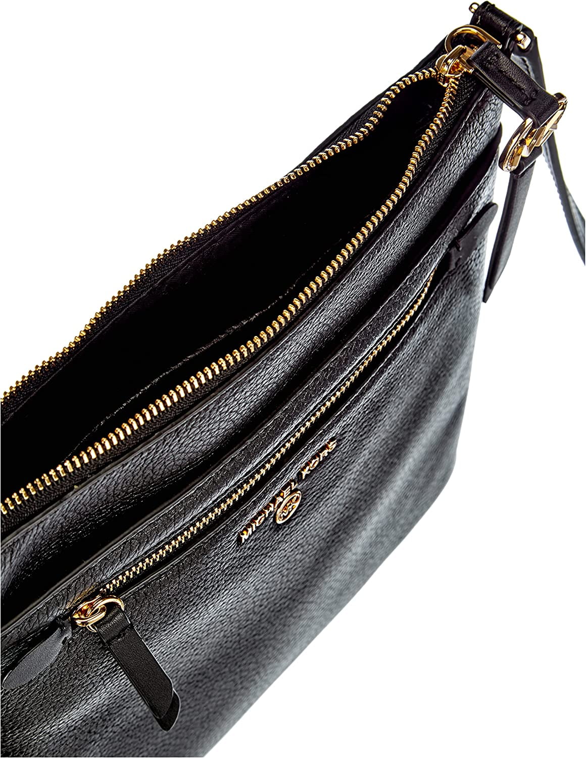 Michael Kors Sandrine Stud Signature Small Crossbody handbag in  Vanilla/Acorn - Fashion and Beauty