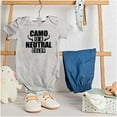 thumbnail image 3 of Camo is a Neutral Color Cute Hunter Romper Boys or Girls Infant Baby Brisco Brands NB, 3 of 6