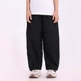 thumbnail image 5 of XuJwPNcy Girls Boys Pants Children Straight Leg Sun Protection Trousers Teens Summer Workout Hiking Pants with Pockets, 5 of 5