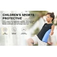 thumbnail image 5 of HAIYUE Youth Kids New Padded Sleeveless Compression Shirt for Football Baseball to Protect Chest of Size S, 5 of 8