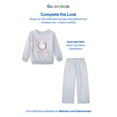 thumbnail image 6 of Garanimals Baby & Toddler Girl Fleece Crewneck Sweatshirt, Sizes 0-6T, 6 of 8