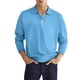 thumbnail image 1 of Blusa y camisa de manga larga con cuello vuelto para hombre, camisa deportiva de color liso con solapa y cremallera, blusa de manga larga con solapa para hombre, 1 of 8