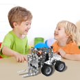 thumbnail image 2 of Tunhigl Children's Nut Disassembly Toy Metal Assembly Engineering Car Toy Creatives Model Building Blocks Children's Excavator Gift Bulldozer, 2 of 7