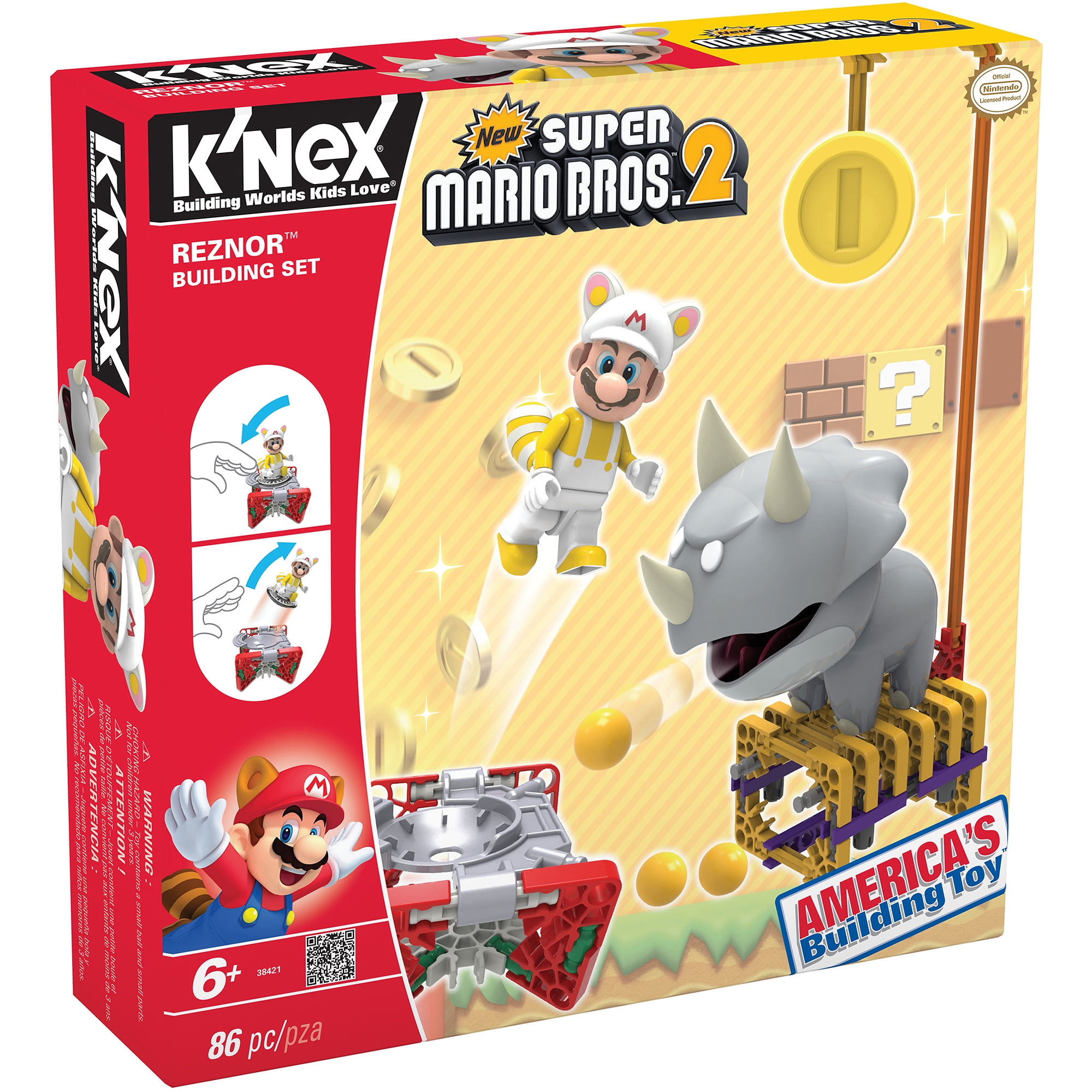 K Nex Super Mario Reznor Building Set Walmart Com Walmart Com
