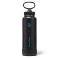 thumbnail image 1 of Thermoflask Botella De Agua De Acero Inoxidable Con Aislamiento Al Vacío De Doble Pared De 40 Oz Con Tapa De Paja Electric Eclipse, 1 of 5