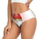 thumbnail image 2 of Balery Watermelon Gnome Ropa Interior de Algodón para Mujer con Dibujo – Braguitas Cómodas y Elásticas, Estilo Clásico-Medium, 2 of 6