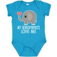 thumbnail image 3 of Inktastic My Grandparents Love Me Baby Clothes Boys or Girls Baby Bodysuit, 3 of 5