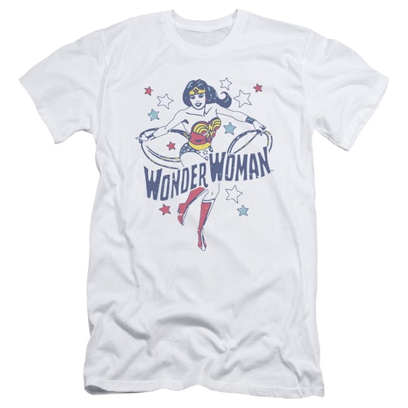 DC Comics Wonder Stars S/S Adult 30/1 T-Shirt White