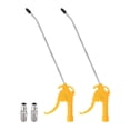 thumbnail image 1 of Uxcell 2pcs Air Blow Gun High Pressure Dust Blower Gun with 11 Inch Long Angled Nozzle 130mm Handle, Yellow, 1 of 5