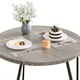 thumbnail image 4 of Lugar Pequeño. Juego de Mesa de Comedor de 3 Pzas para 2, Mesa de Cocina con Juego de Sillas, Mesa de Comedor de Metal de Granja para Comedor, 4 of 40