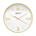 thumbnail image 1 of Reloj De Pared Elegante Steiner Análogo Números Romanos 30 cm White & Rose Gold, 1 of 4