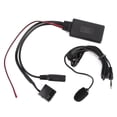 thumbnail image 4 of Adaptador De Cable AUX-IN Bluetooth Para Automóvil, Adaptador De Audio De Módulo Bluetooth Inalámbrico Con Micrófono Llamadas Manos Libres Para Focus 6000CD F-iesta, 4 of 5