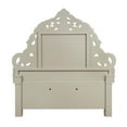 thumbnail image 2 of Acme Sorina Eastern King Bed Synthetic Leather & Antique Gold, 2 of 3