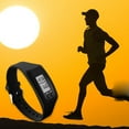 thumbnail image 6 of Digital Fitness Wristband with LCD Pedometer Steps Walking Distance and Activity Tracking, 6 of 6