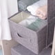 thumbnail image 3 of Bolsa de almacenamiento de algodón y lino para colgar, lavable, para guardarropa, cajón, caja de almacenamiento, 3 of 4