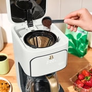 Beautiful by Drew Barrymore 12-Cup Programmable Coffee Maker, White Icing