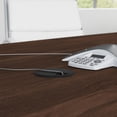 thumbnail image 6 of Bush Business 72W Boat Shaped Conference Table in Black Walnut - Engineered Wood, 6 of 9