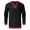 Red, variant on LUOGENLI Male T-shirts for Mens Mens Summer Leisure Sports T Shirt Fashion Lapel 3D Gradient Short Sleeved Round Neck T Shirt Men Mens T-shirts Graphic Tees Easter Brown L