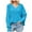 Blue, variant on UAMVSH Oversized Sweaters for Women Loose Fit Long Sleeve Tops Soft V-Neck Cable Knitted Pullover Fall Going out Warm Sweaters(X-Large,Red)