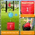 thumbnail image 4 of Juego de golf WodGod para patio trasero con 2 palos para jugar al aire libre, 6 piezas, 4 of 8
