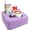 Taro Purple, variant on Couch Cup Holder Pillow, Poedist Couch Cup Holder Tray! Keep Drinks Hand Reach and KeepTemp, Prevent Spills and Use Anywhere. Cup Holder for Couch, Bed, Car, Courtyard, Park, Beach. Dark Brown