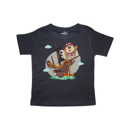 

Inktastic Cute Pirate Dog Gift Toddler Boy or Toddler Girl T-Shirt