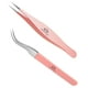 thumbnail image 1 of Pinzas quirúrgicas para pelos encarnados - Pinzas de precisión con punta fina para quitar astillas, garrapatas y cristales - Ideales para depilación de cejas y facial (rosa claro), 1 of 1