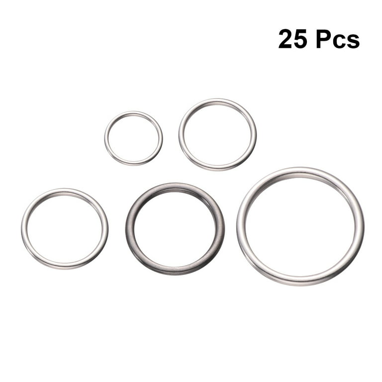NUOLUX Jump Rings Ring Necklace Jewelry Diy Maker Charmschain Supplies  Earring Chainmail Kit Making Bracelet Charm Connector 