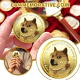 thumbnail image 4 of Dpityserensio Dogecoin Pièce Commémorative Plaquée Pièce Doge 2021 de Collection, 4 of 9