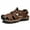 Brown, variant on Mens Sandals Fisherman Hiking Sandals Casual Beach Shoes Closed Toe