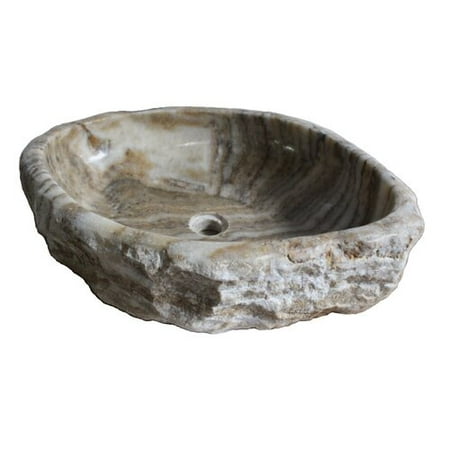 Eden Bath Natural Jurassic Onyx Stone Specialty Vessel