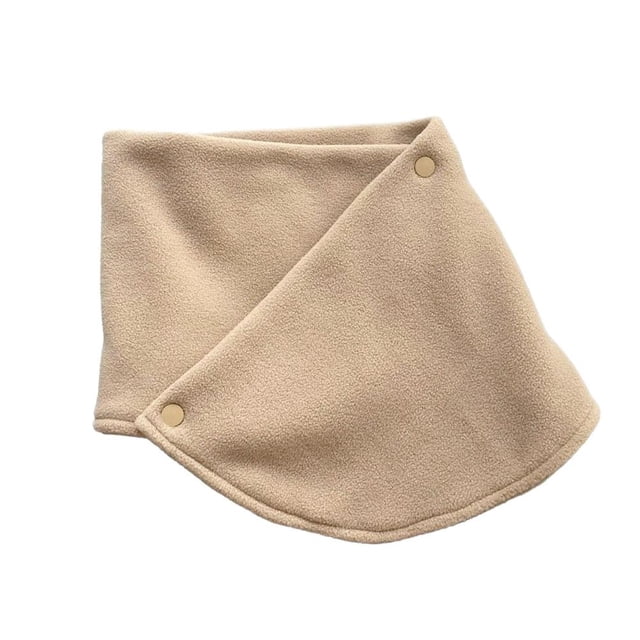 Warm Scarf Fall And Winter Double-layer Shaking Grain Windproof Women And Men Velvet Scarf